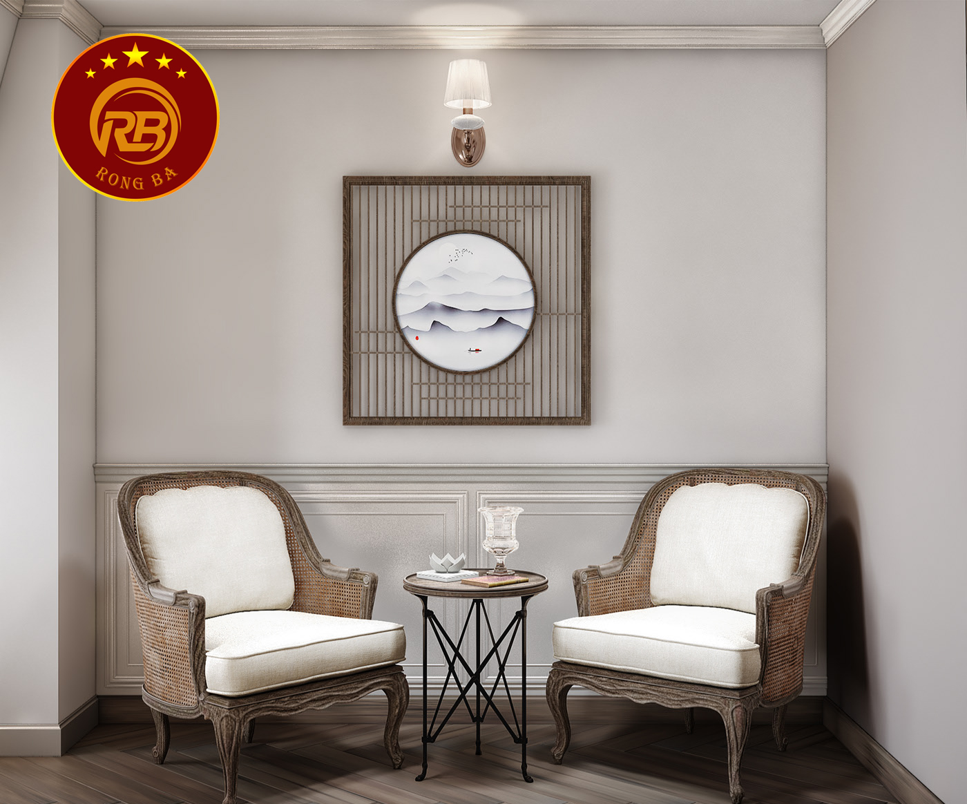 thi công phòng thờ tại bắc giang 1