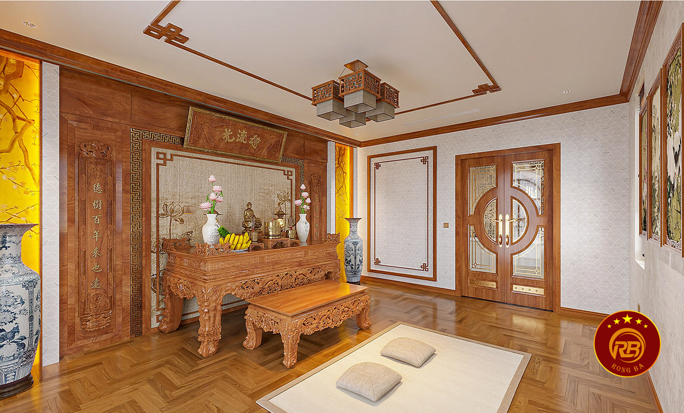 thi công phòng thờ tại cao bằng 1