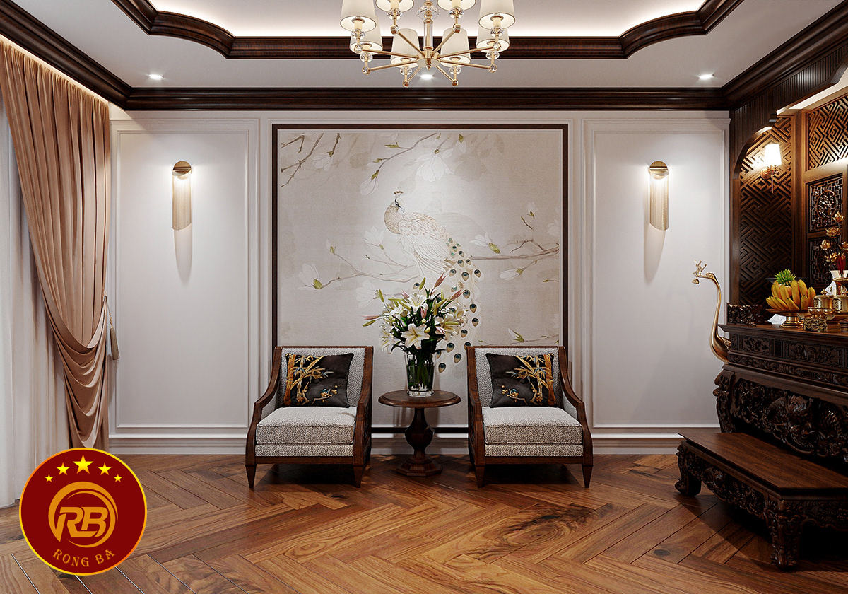 thi công phòng thờ tại đắk lắk 4