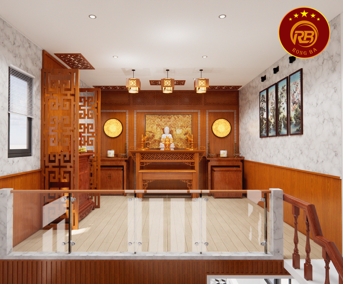 thi công phòng thờ tại đồng nai 1