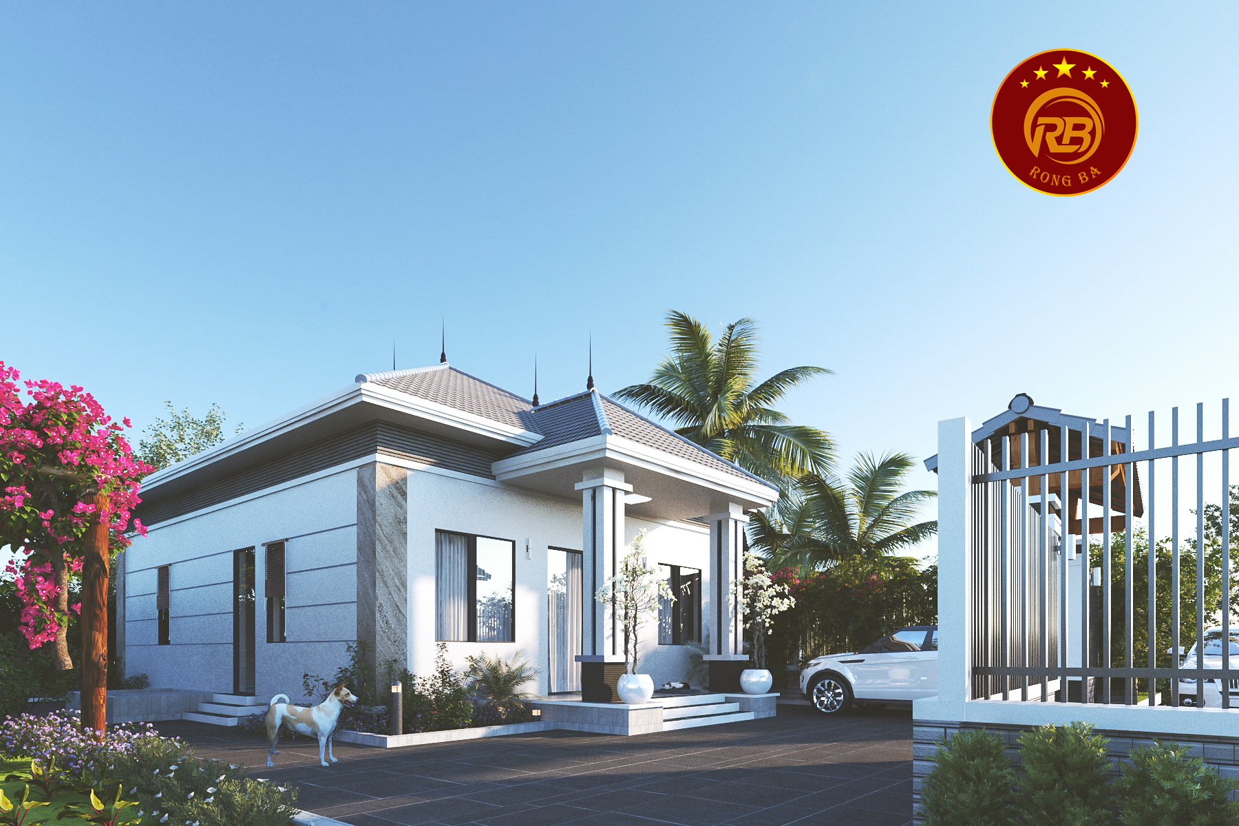 thiết kế nhà cấp 4 đẹp 1