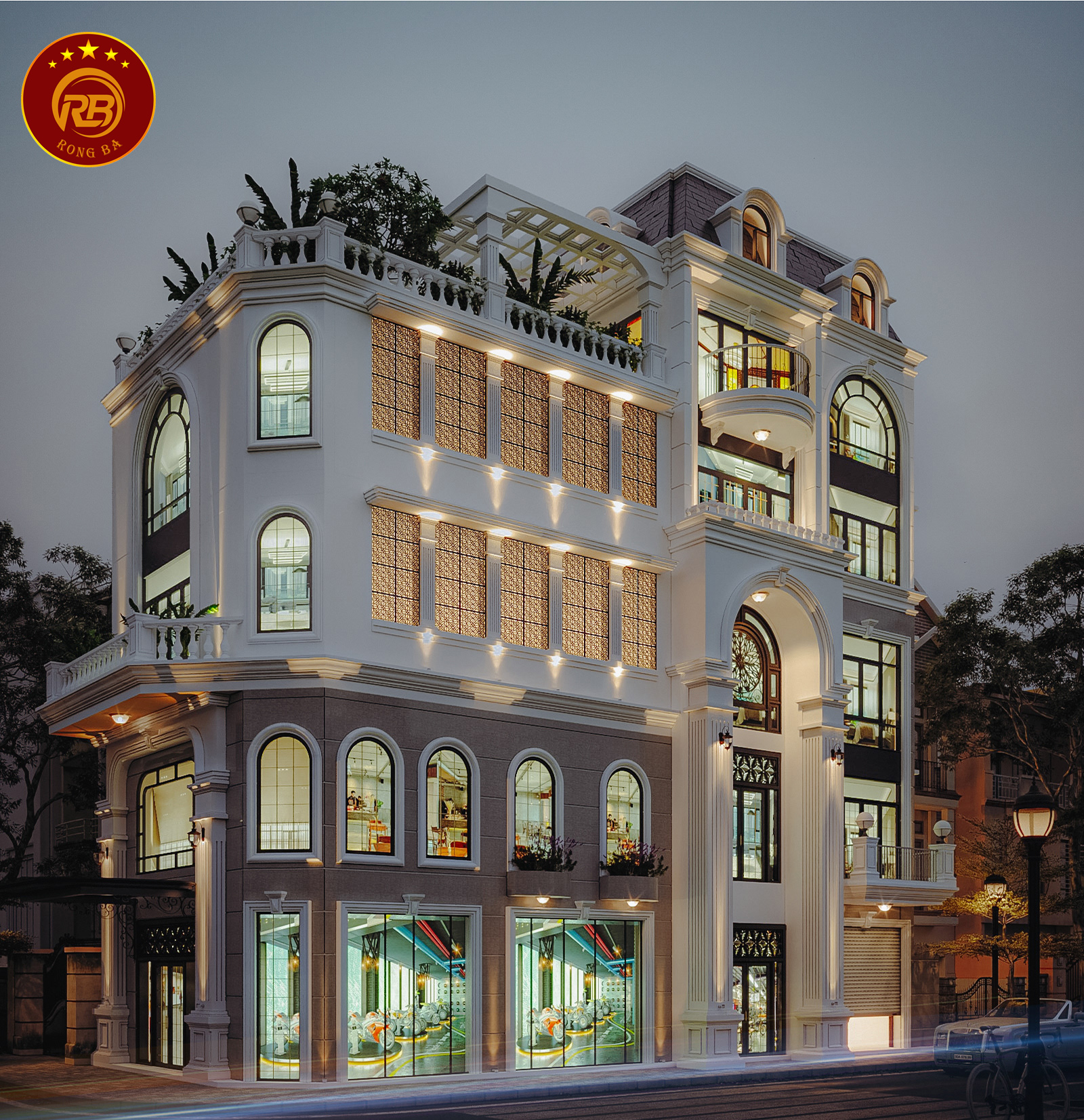biệt thự phố đẹp 4