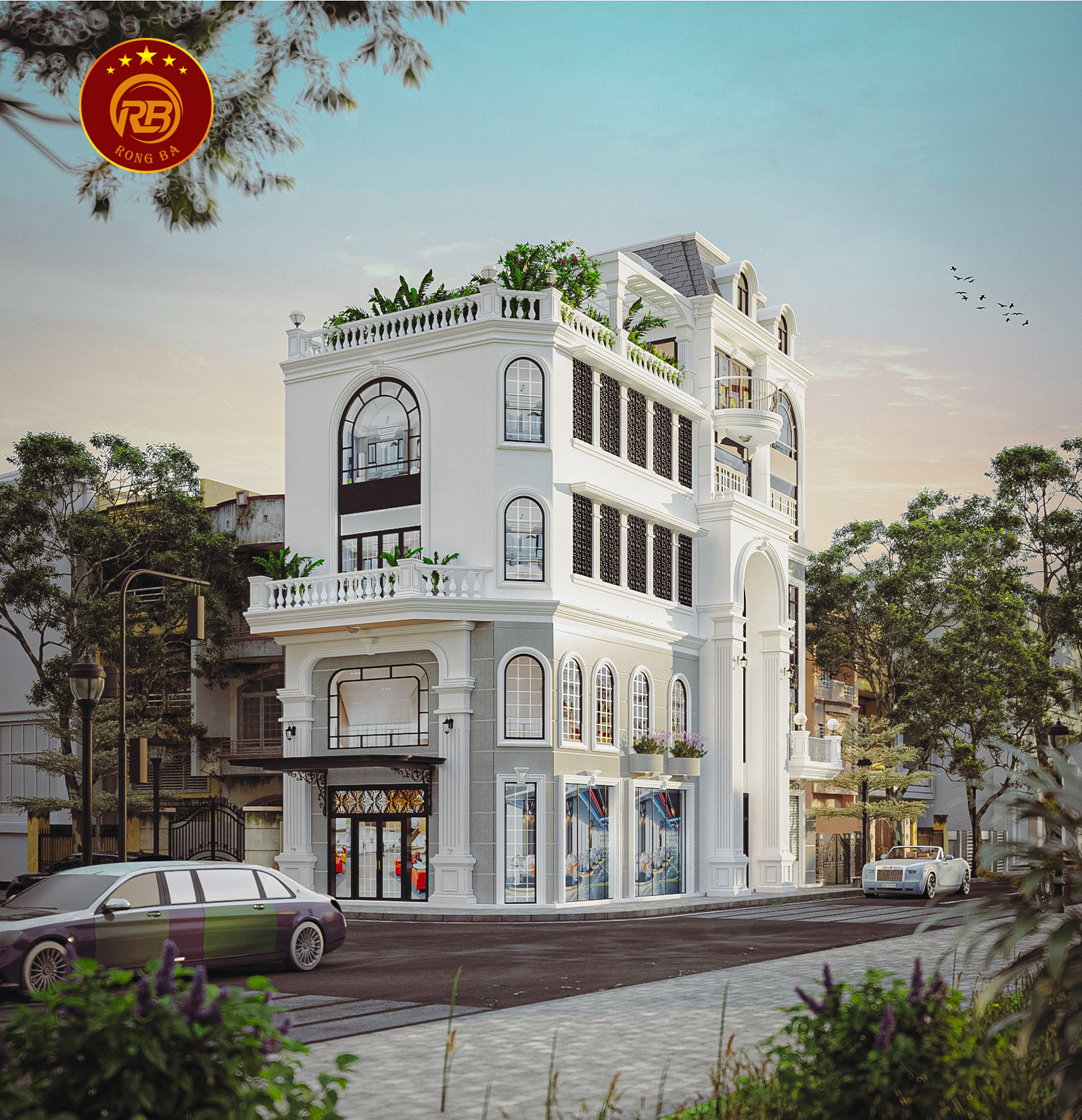 biệt thự phố đẹp 6