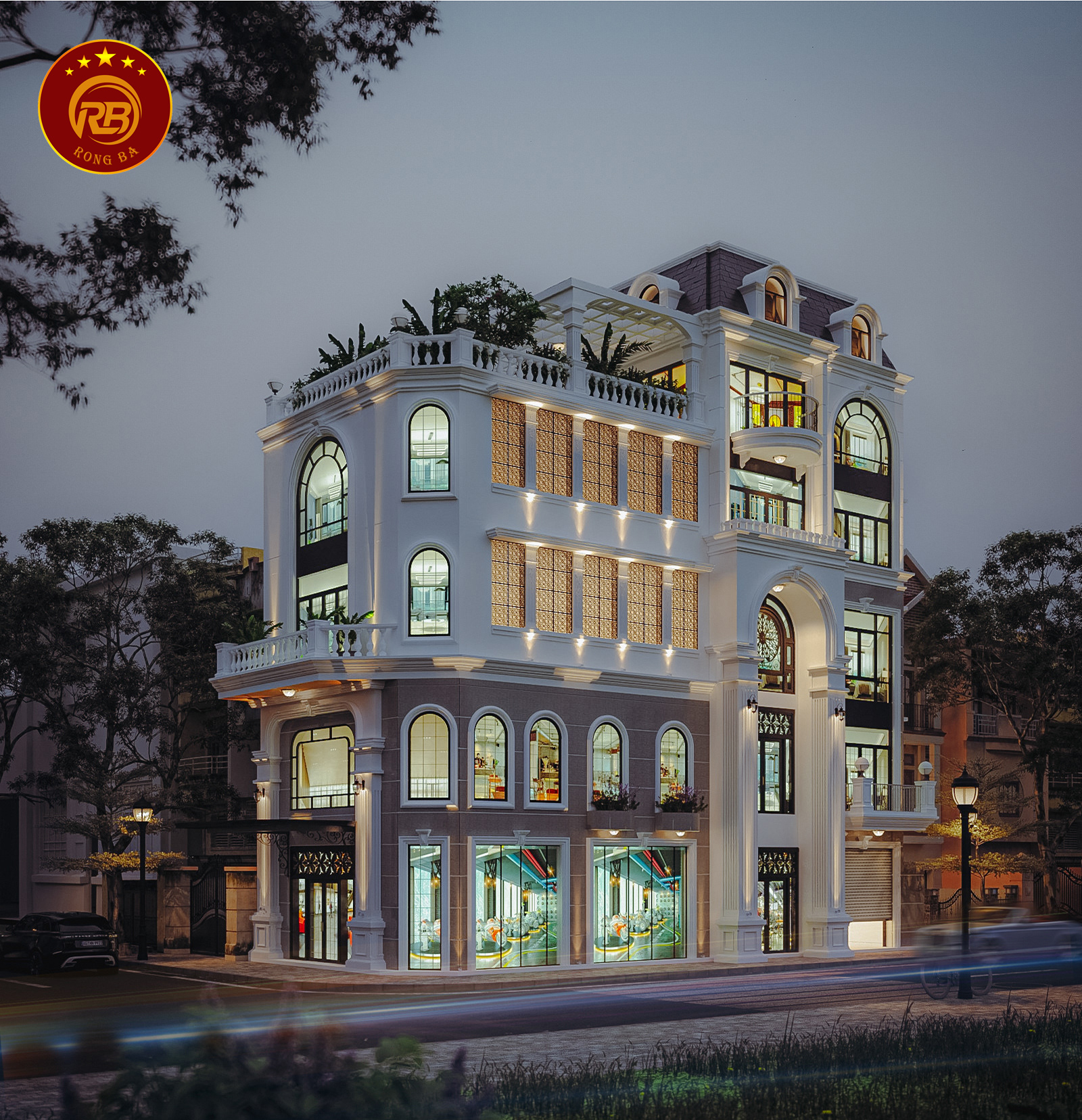 biệt thự phố đẹp 7
