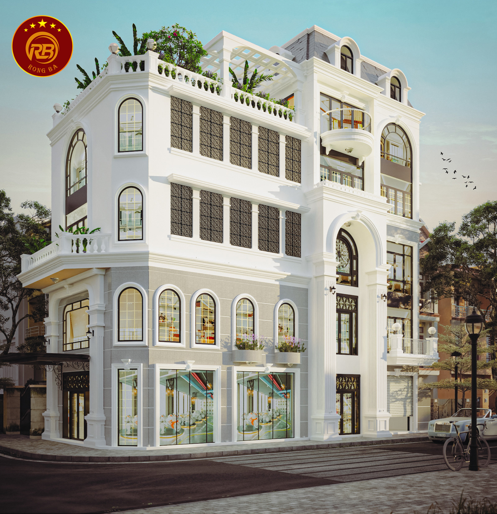 biệt thự phố đẹp