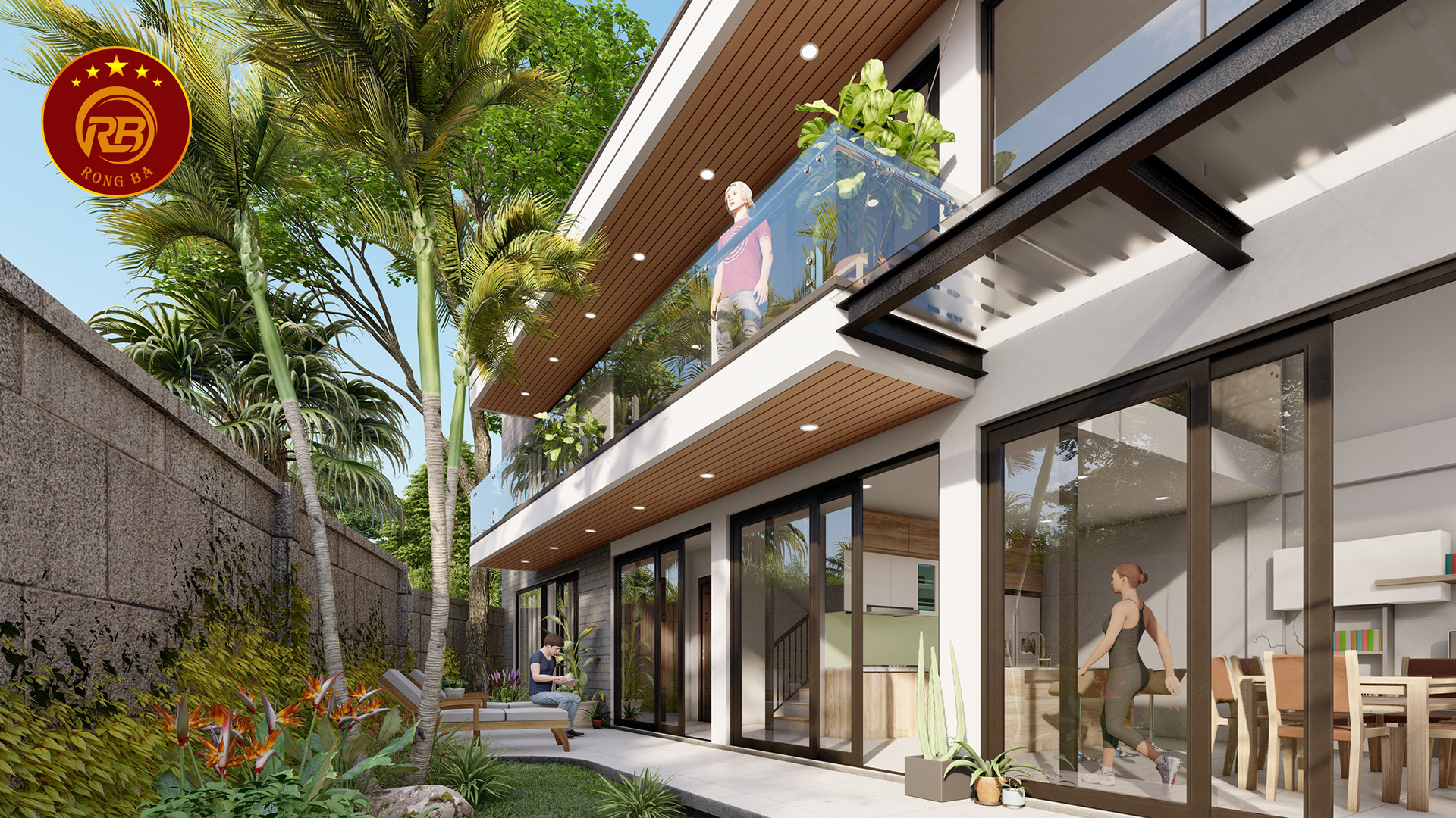 biệt thự phố hiện đại 5