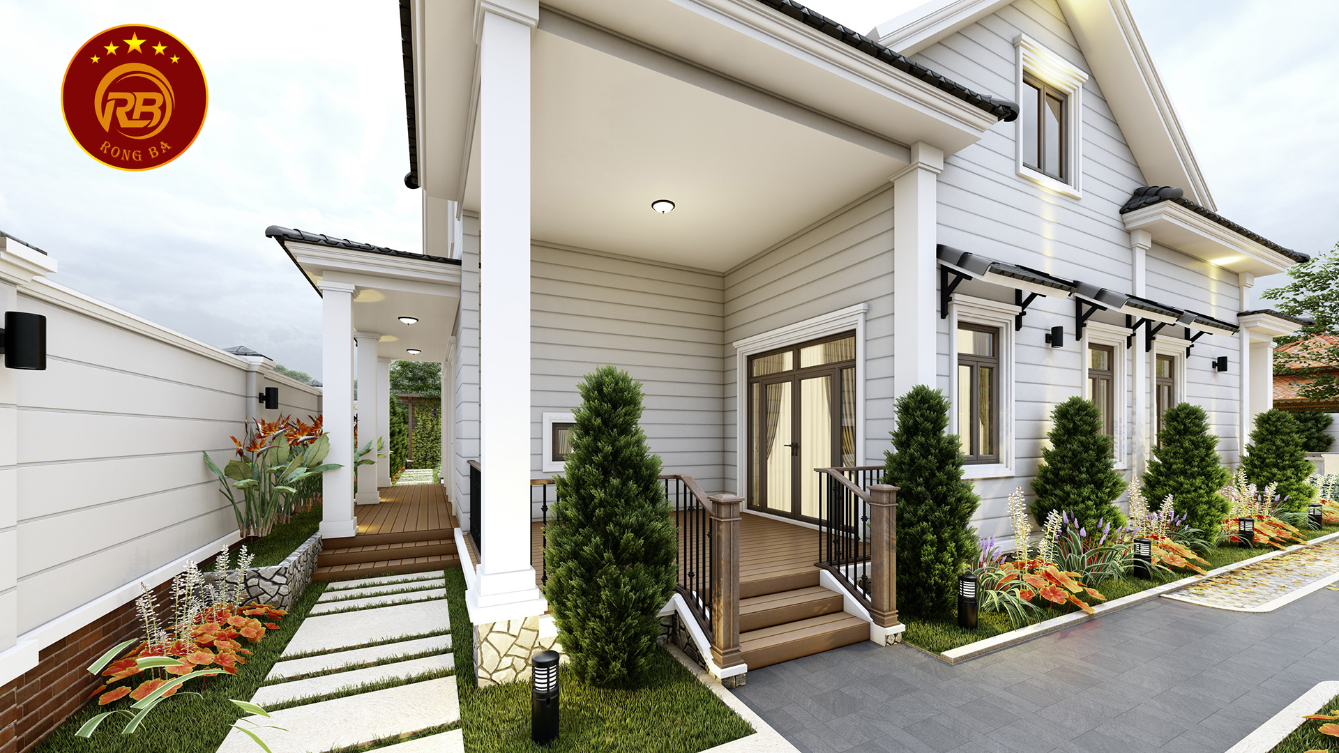 mẫu thiết kế nhà cấp 4 17