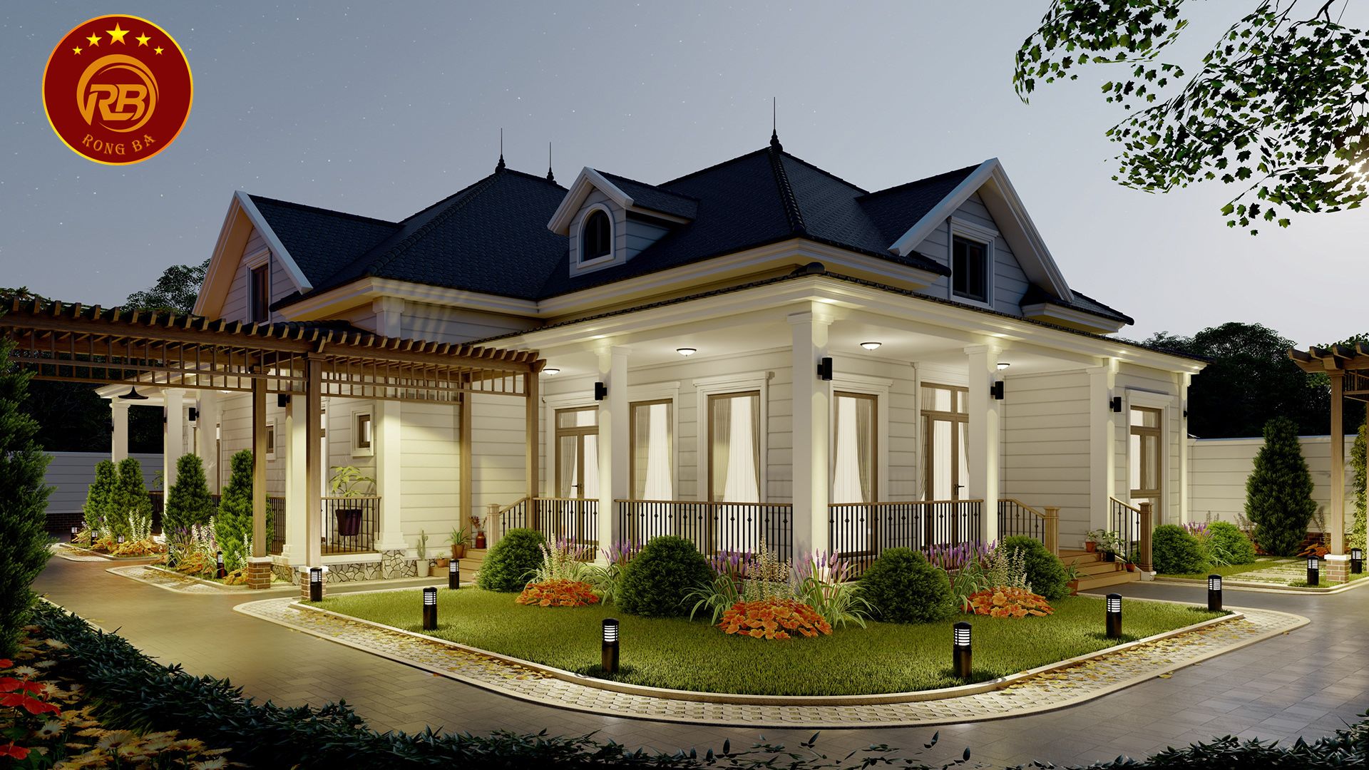 mẫu thiết kế nhà cấp 4 2