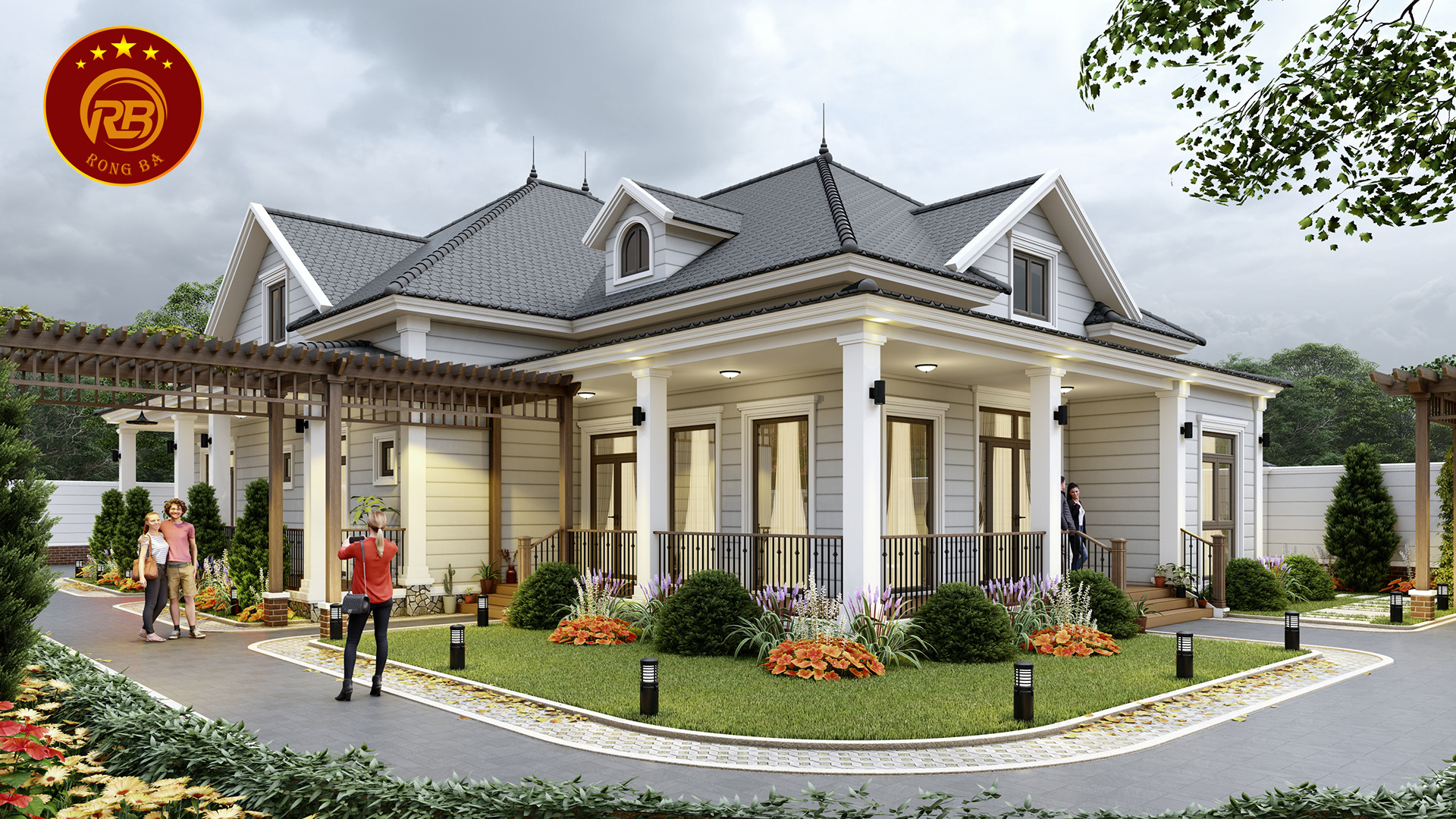 mẫu thiết kế nhà cấp 4 4
