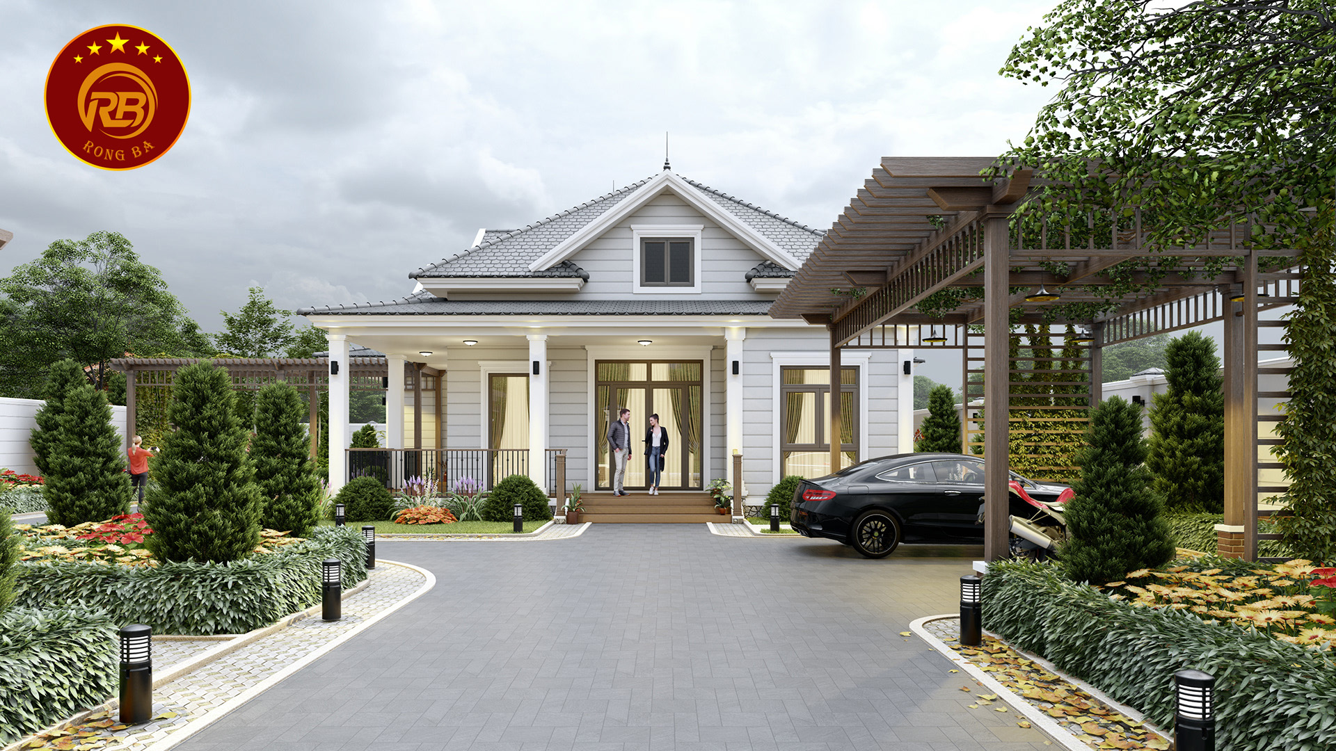 mẫu thiết kế nhà cấp 4 6