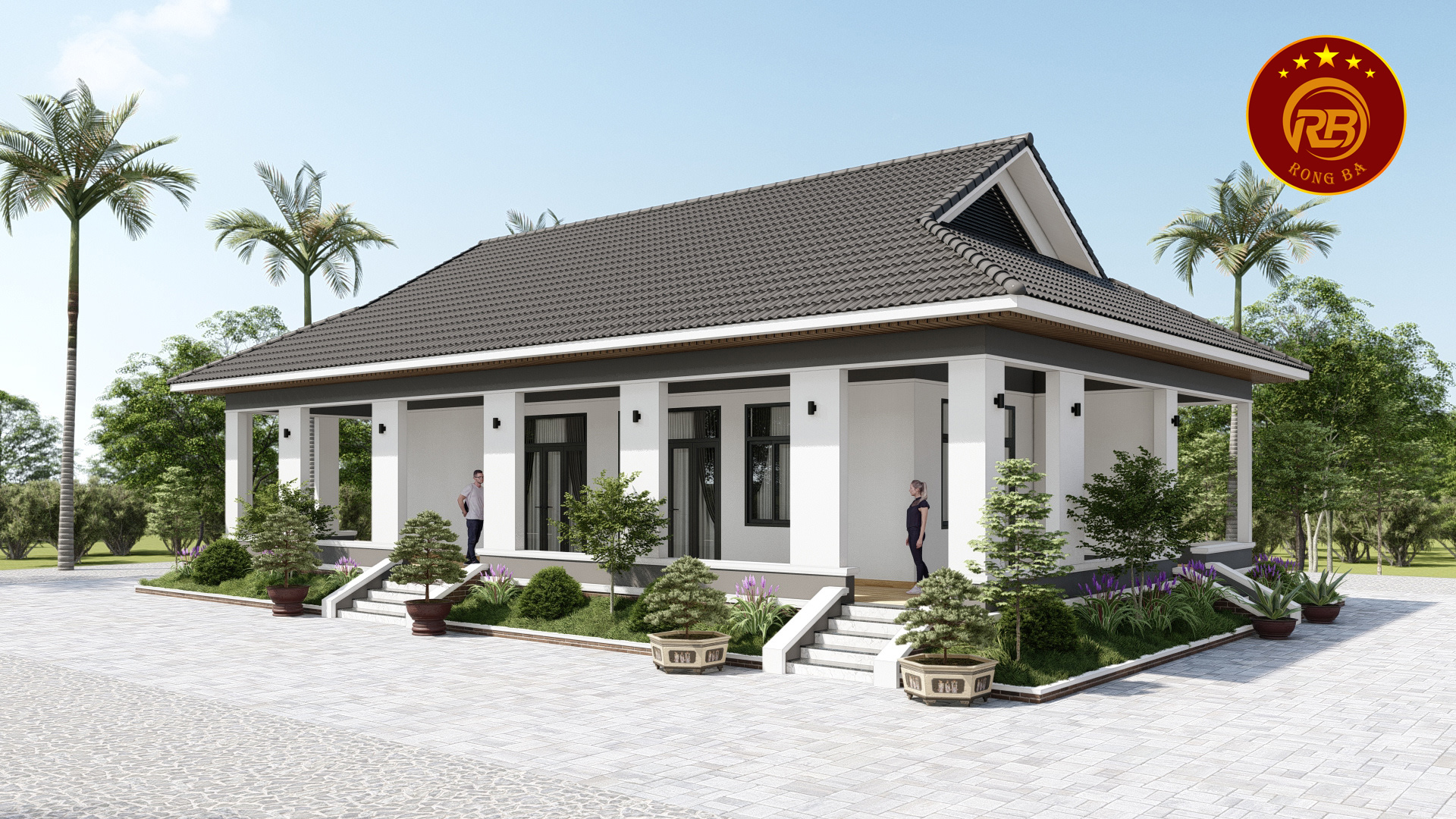 nhà cấp 4 nông thôn 1