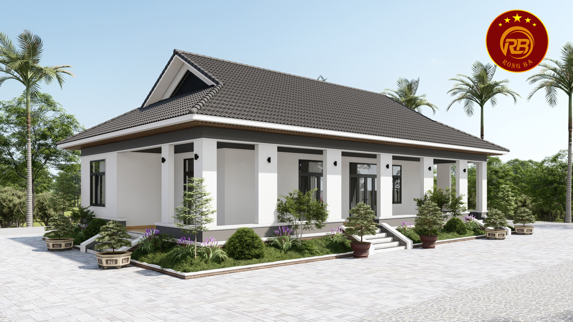 nhà cấp 4 nông thôn 2