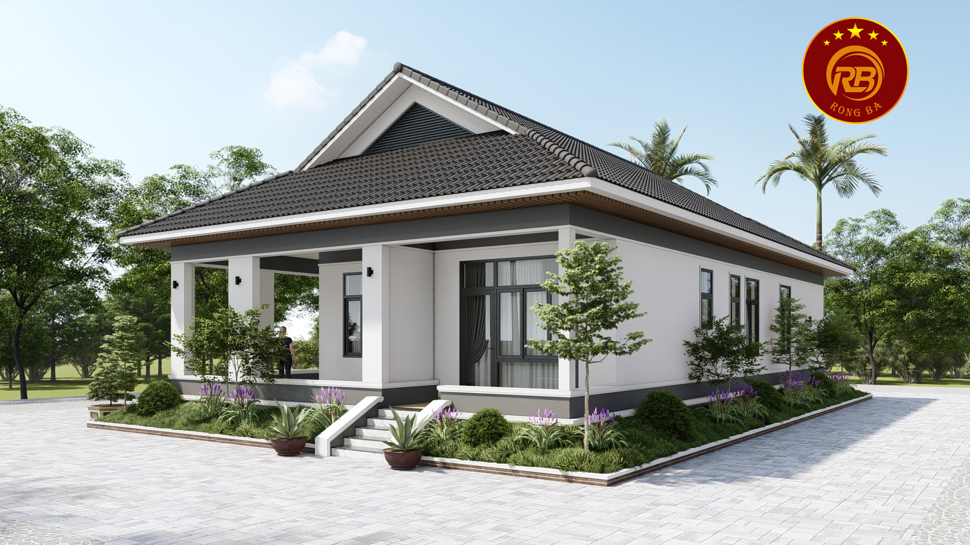 nhà cấp 4 nông thôn 4