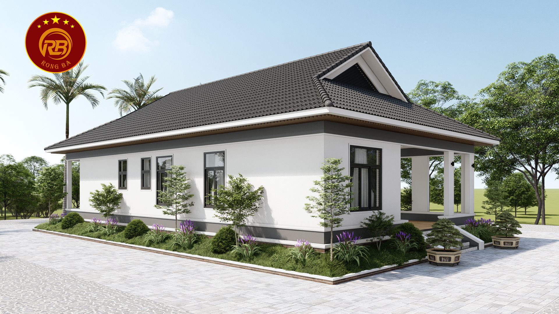 nhà cấp 4 nông thôn 5