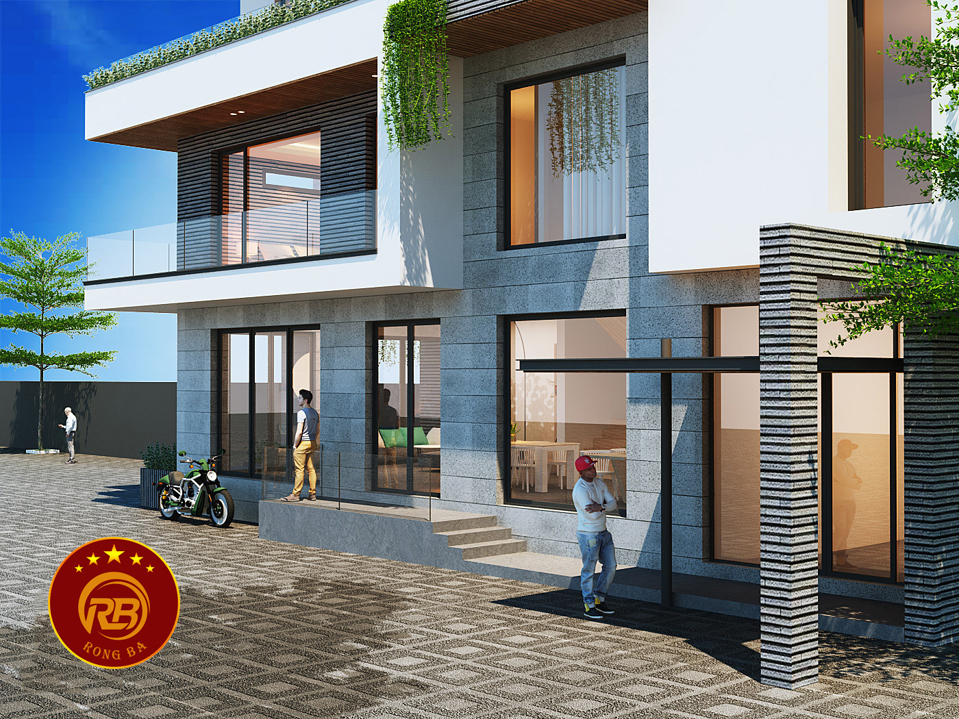 biệt thự 3 tầng 6