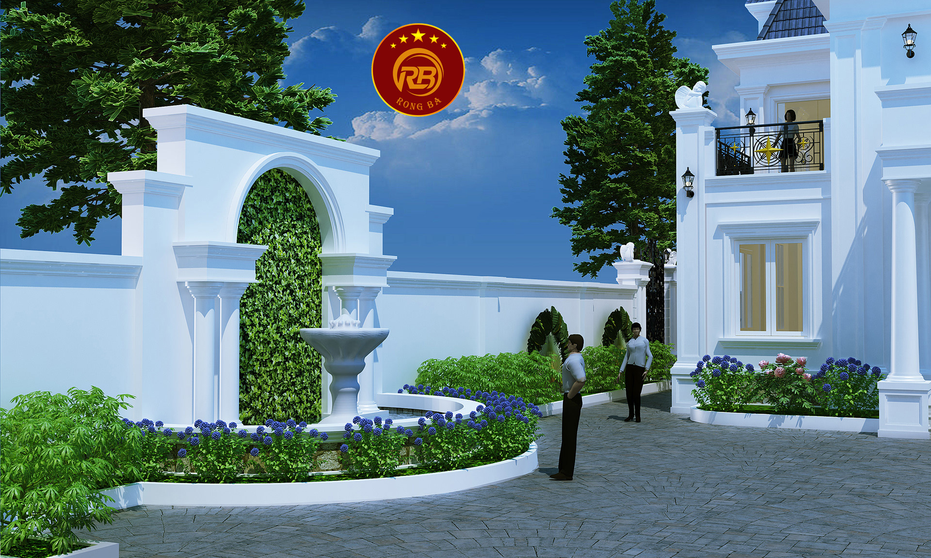 biệt thự sân vườn 14