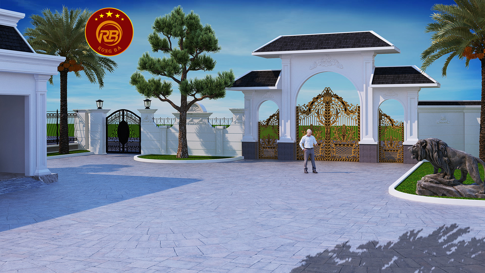 biệt thự sân vườn 4