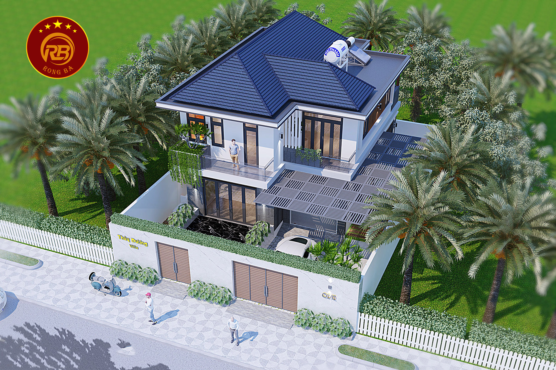 mẫu nhà biệt thự đẹp