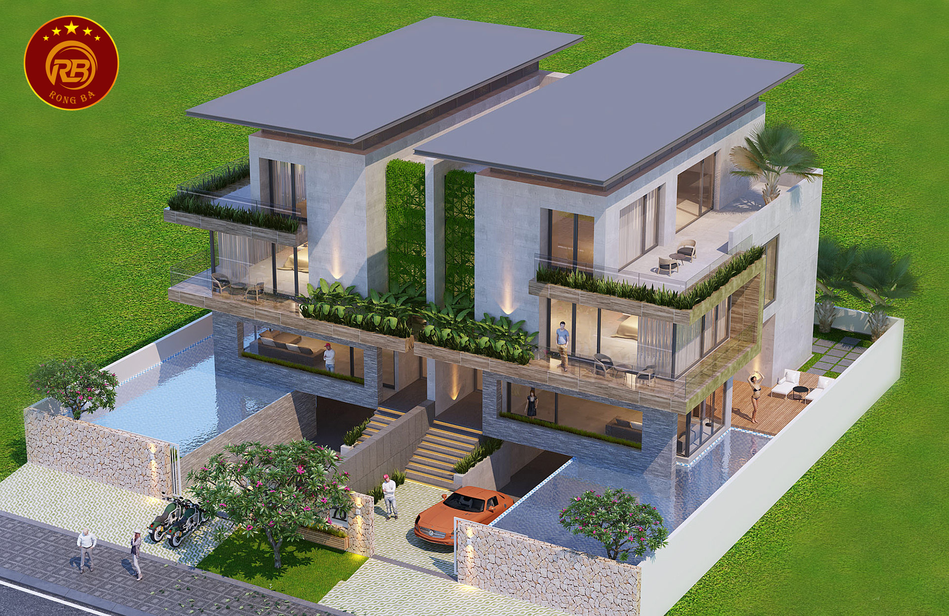 nhà biệt thự đẹp 2
