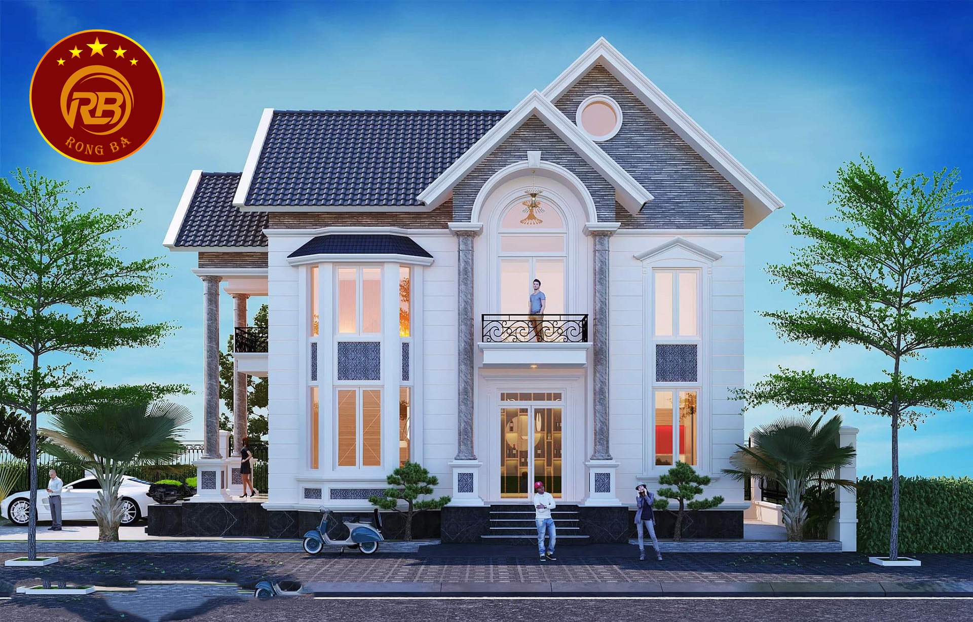 Biệt thự kiểu hiện đại không gian sống dành cho giới thượng lưu 1