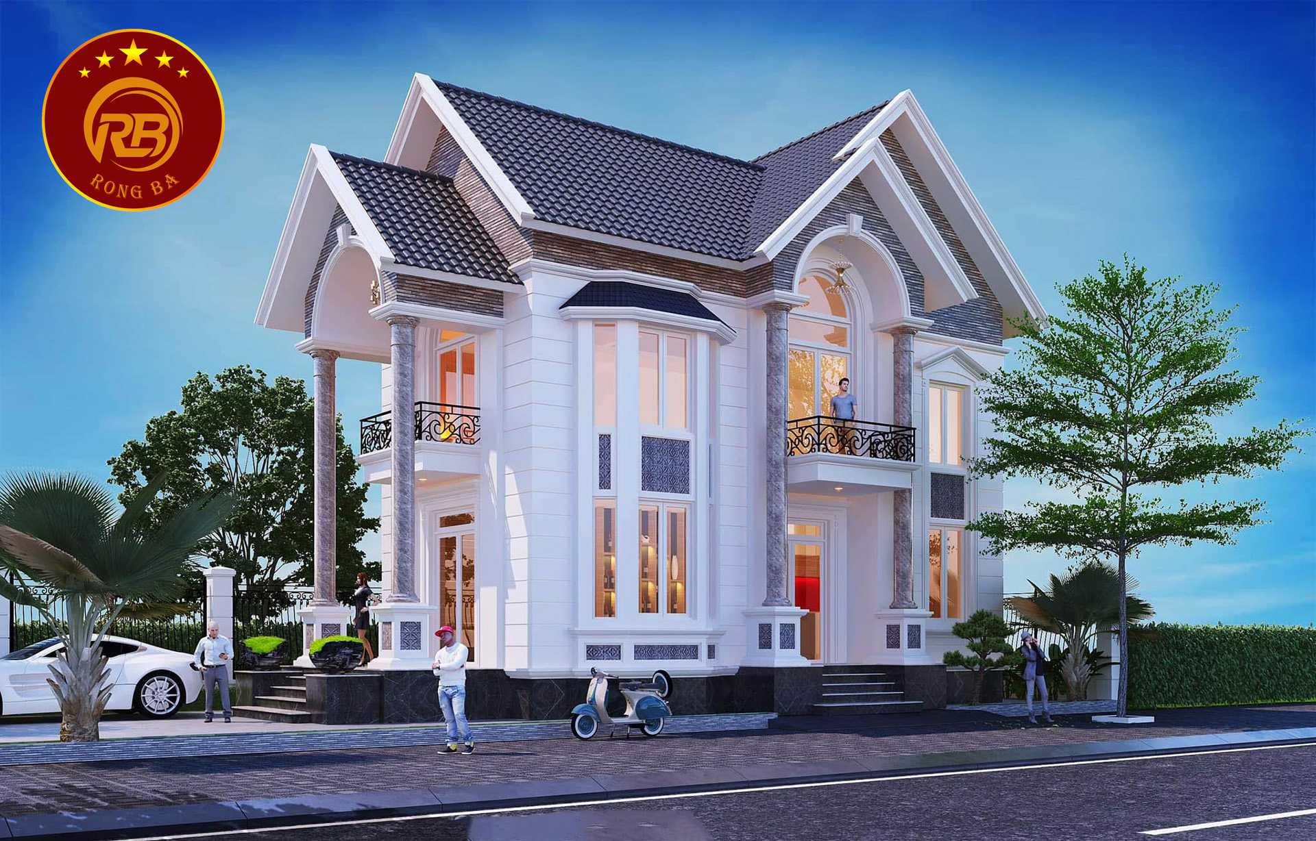 Biệt thự kiểu hiện đại không gian sống dành cho giới thượng lưu 2