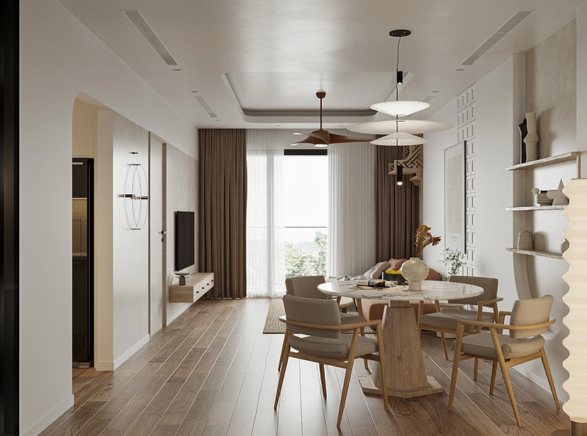 Nội thất Hoàng Thành Pearl thiết kế và thi công trọn gói